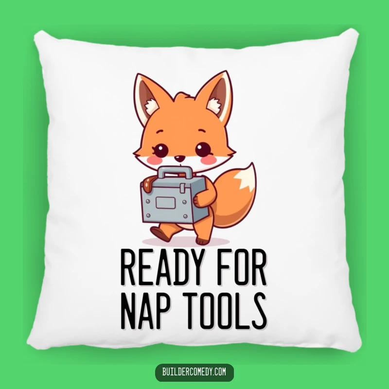 Cozy Funny Fox Pillow: Soft, Humorous Decor, Perfect Gift for Naps and Laughs